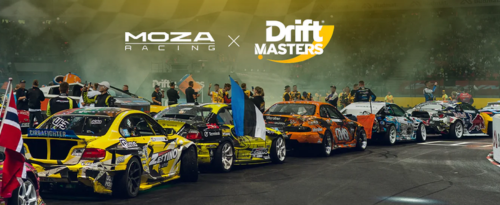 Бренд MOZA Racing став партнером престижної та масштабної професійної серії змагань з дрифту Drift Masters