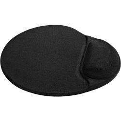 Килимок під мишку гелевий Defender Easy Work, лайкра, чорний