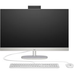 Моноблок 27" HP 27-cr1010ua AiO Ultra7-155U/16Gb/SSD1Tb/WiFi/Cam/K&M/HAS/DOS/Shell White