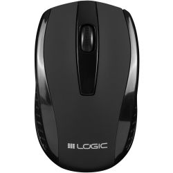 Мишка  LogicConcept LM-31, бездротова, 1200dpi, 3кн., USB, чорна