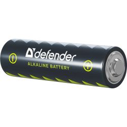 Батарейка AA/LR06 Лужна, Defender, (блістер 4 шт.)