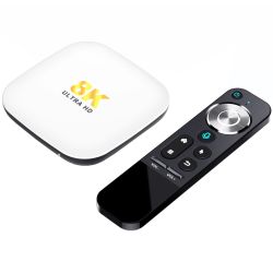 TV Медіаплеєр H96 MAX M2 4/64Gb/ Rockchip RK3528/ Android 13/ WiFi 2.4G+5G/ LAN:1000M/ BT пульт