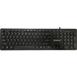 Клавіатура Defender Accord KM UA,104кн.,чорна