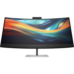 TFT 39.7" HP S7 Pro 740pm, IPS, 5K2K, вигн., HDMI, DP, USB-C, RJ-45, Cam, HAS, кол.,чорно-сріблястий