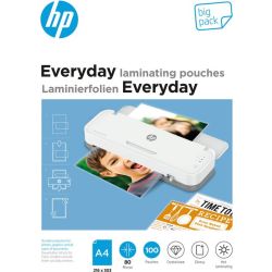 Плівка для ламінування HP Everyday Laminating Pouches, A4, 80 Mic, 216 x 303, 100 pcs