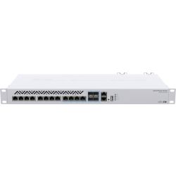 Комутатор Mikrotik CRS312-4C+8XG-RM, 8x10G, 4x10G/SFP+, USB, 1хFE