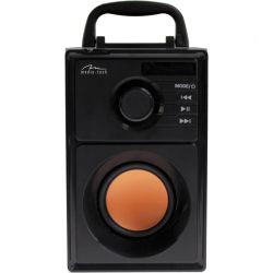 Акустична система 1.0 Media-Tech 15W, Bluetooth/FM/AUX/SD/USB/пульт/BOOMBOX, помар. мембрана, чор