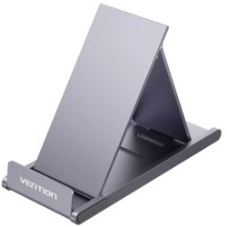 Підставка-трансформер Portable 3-Angle Cell Phone Stand Holder for Desk Aluminium Alloy Gray Vention