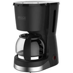 Кавоварка BROCK CM 1501 SS крапельна/ 1.5л/ 915-1080 Вт/ мелена/ чорнa