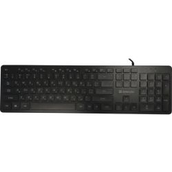 Клавіатура ігрова Defender Balance LQ UA LED підсвітка, чорна