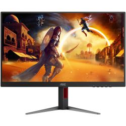 TFT 27" AOC 27G4HA, Fast IPS, 200Гц, 2хHDMI, DP, HAS, Pivot, кол., чорно-червоний