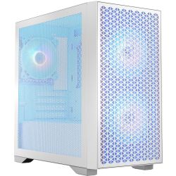 Корпус LogicConcept DART PRO ARGB MINI WHITE MESH fans 3x120mm без БЖ mATX