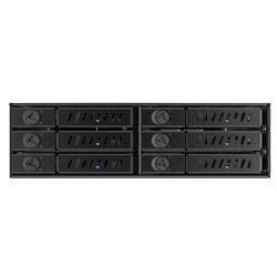 Бекплейн Chieftec CMR-625 1x5.25" -> 6x2.5" HDDs Hot-Swap Metal