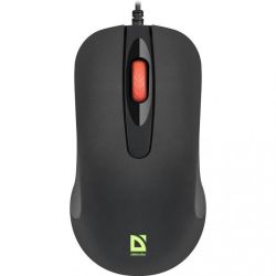 Мишка Defender Ultra Classic MB-280, 4 кн. 1200 dpi, 7 кол. підсвітки, чорна