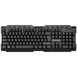 Клавіатура безпровідна Defender Element HB-195 UA, чорна, мультимедіа