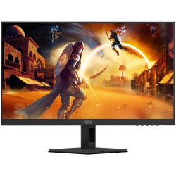 TFT 23.8" AOC 24G4HRE, Fast IPS, 200Гц, 2хHDMI, DP, колонки, чорно-червоний
