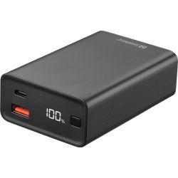 УМБ Sandberg 20000mAh 65W PD,QC3.0, USB-A , USB-C In/Out кабель 100W 0.5m