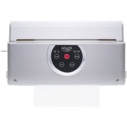 Вакууматор Adler AD 4503 для пакетів,рулонів та контейнерів/ 130Вт/ 30см/ ел. керування/ сірий