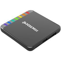 TV Медіаплеєр H96 MAX W2 2/16Gb/ Amlogic S905W2/ Android 11/ WiFi 2.4G+5G/BT:5.0/ LAN:100M/ чорний