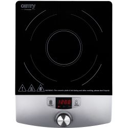 Плита настільна Camry CR 6515 індукційна/ конфорок:1/ 20-2000Вт/ 60°-240° С/ склокераміка