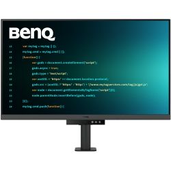 TFT 31.5" BenQ RD320UA, 4K, IPS, 2xHDMI, DP, USB-C, Pivot, колонки, сірий