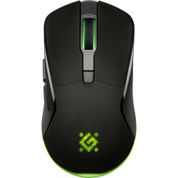 Мишка Defender Demon GM-534, бездротова, ігрова, 6 кн. 3200 dpi,чорна